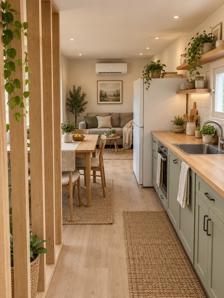 Interior design in Scandinavian style — Kitchen by GenRoom AI