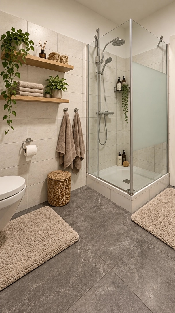 Contemporary Bathroom design — interior photo by GenRoom AI