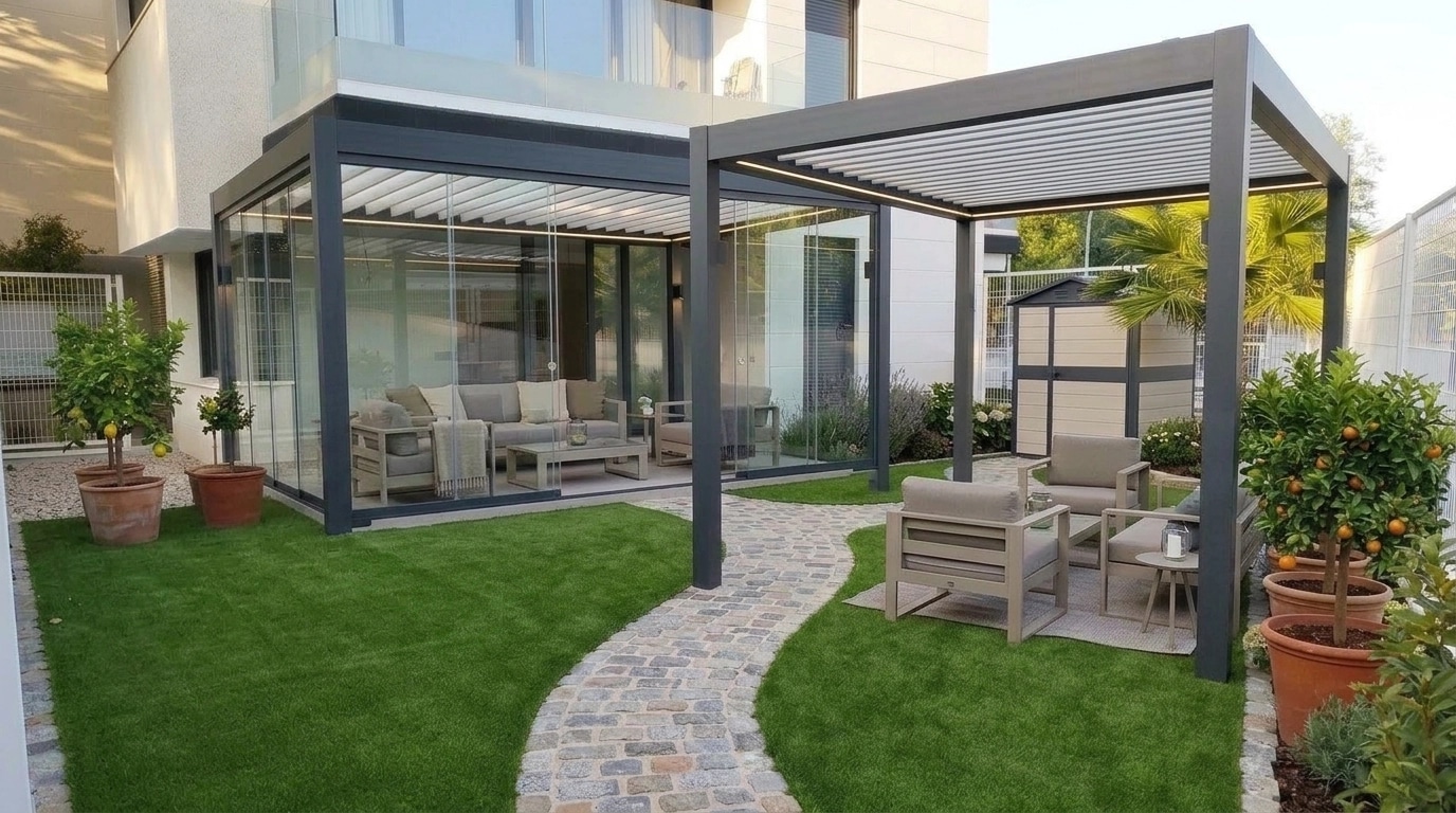 Yard design in no_style style — photo by GenRoom AI