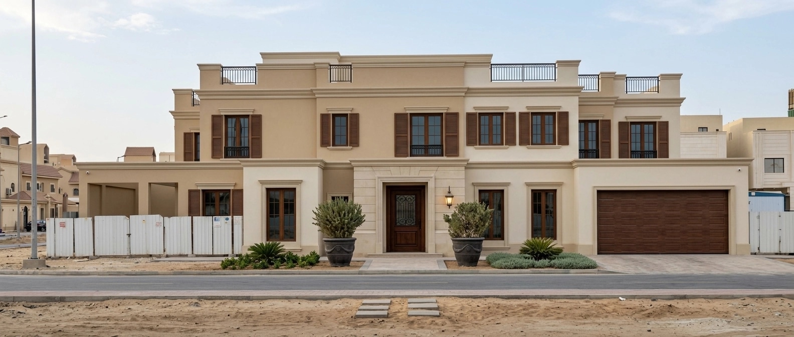 Classic Facade Facade design — facade photo by GenRoom AI