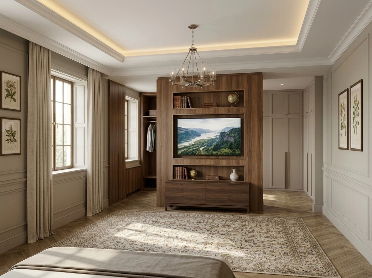 Transitional Living Room design — interior photo by GenRoom AI