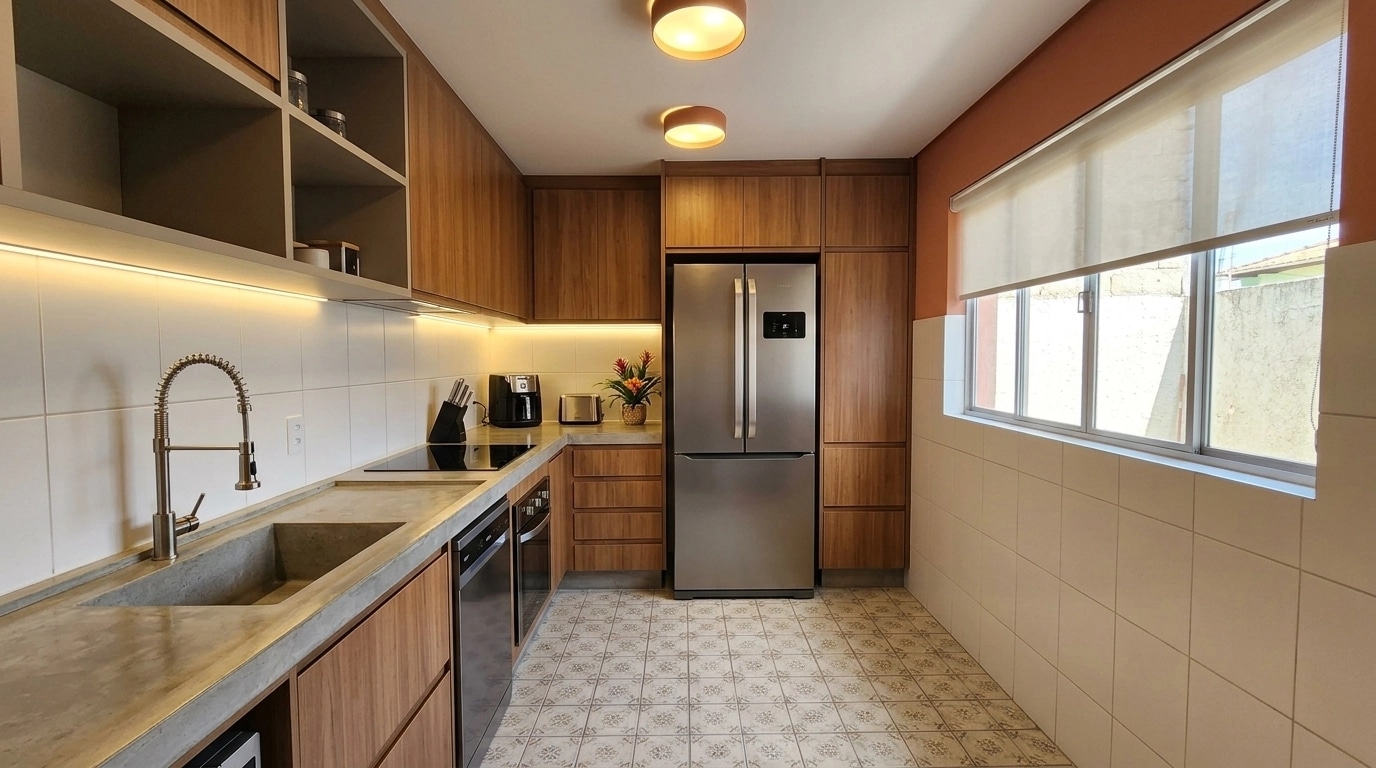 Kitchen interior in no_style style — photo by GenRoom AI