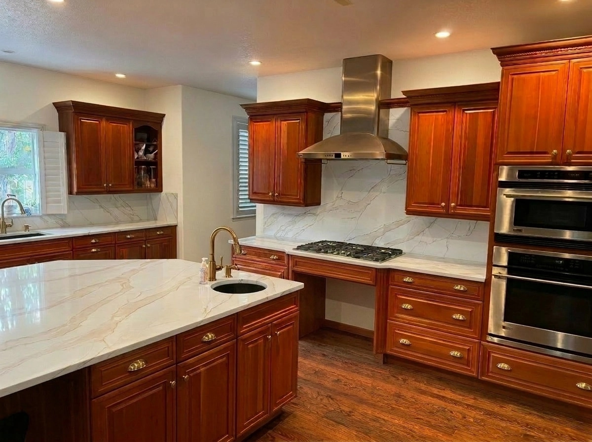 Interior design in Coastal / Hamptons style — Kitchen by GenRoom AI