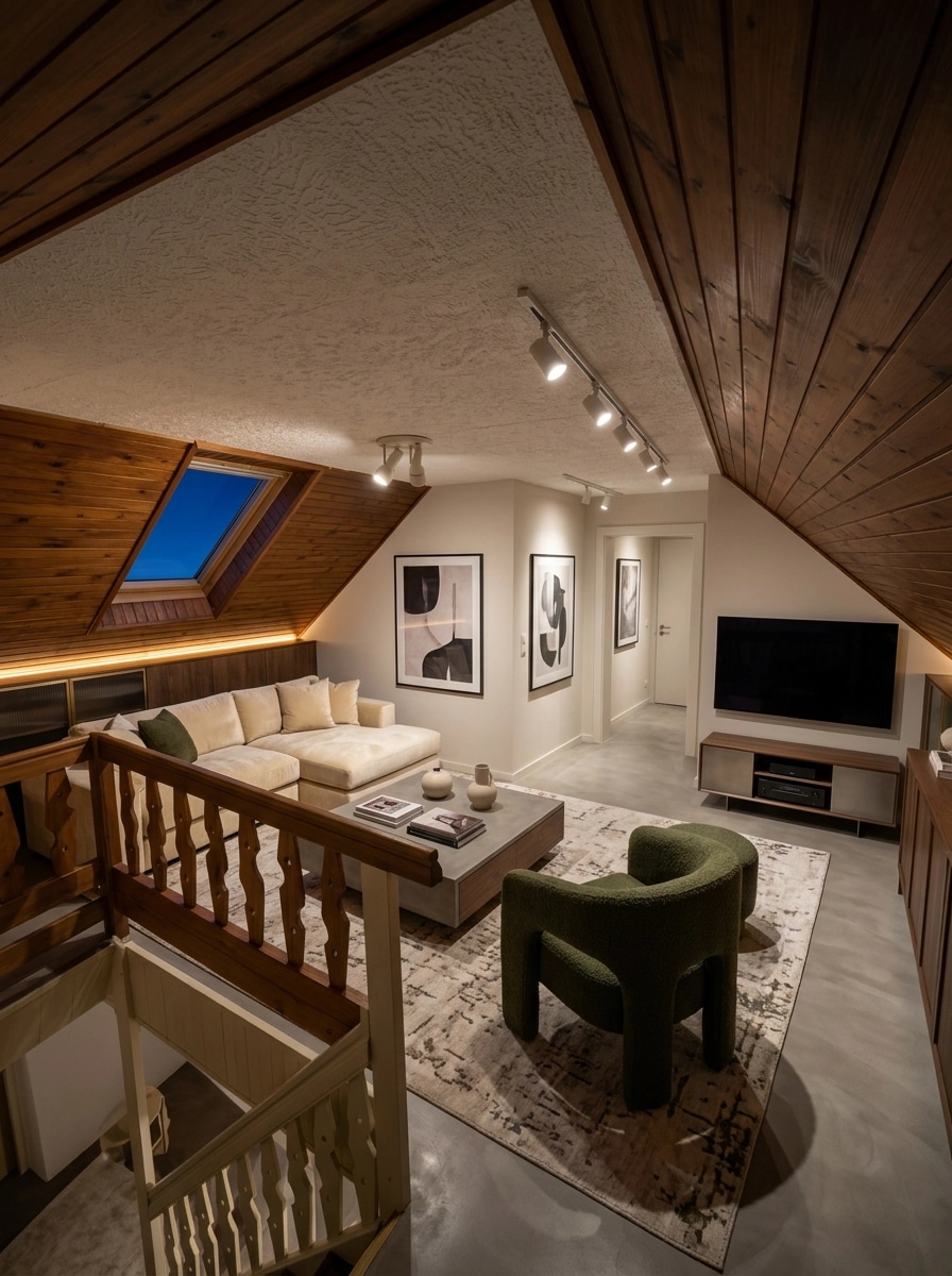 Interior design in Contemporary style — Living Room by GenRoom AI