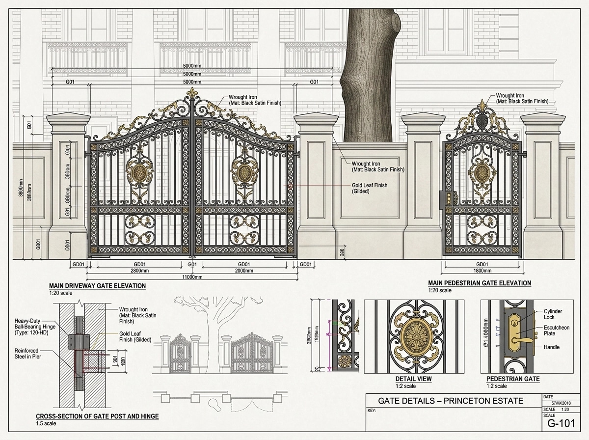 Neoclassic Facade Facade design — facade photo by GenRoom AI