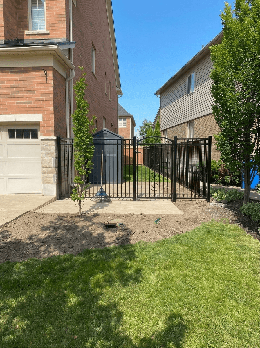 Yard design in no_style style — photo by GenRoom AI