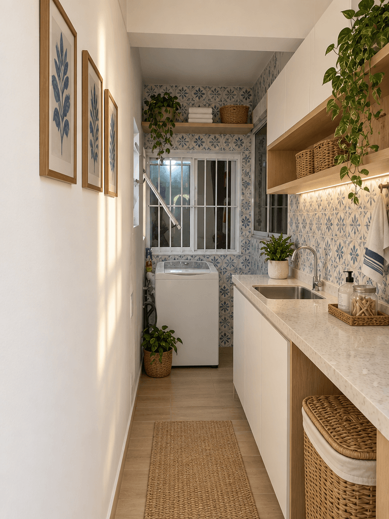 Design d'intérieur en style Portuguese Modern — laundry par GenRoom AI