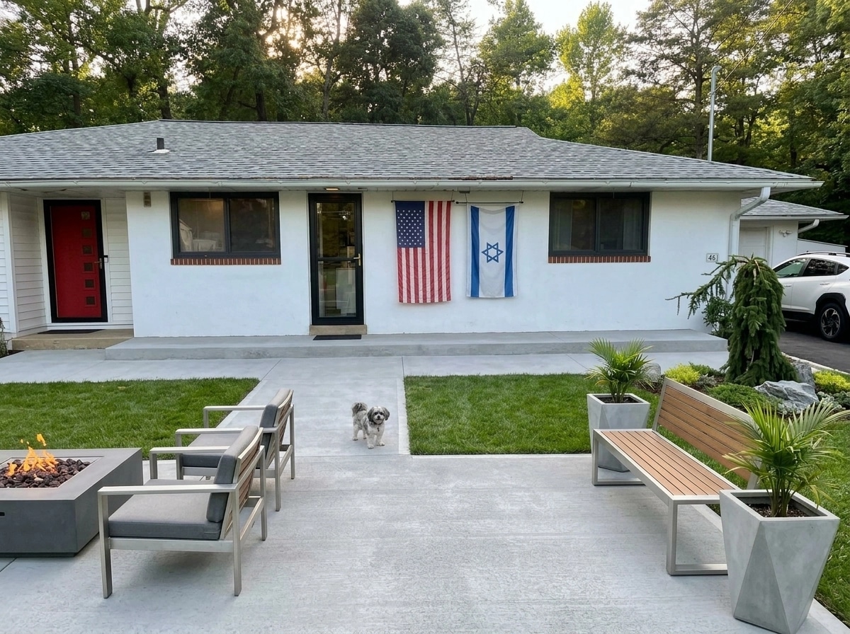 Landscape design in Contemporary Yard style — Yard by GenRoom AI