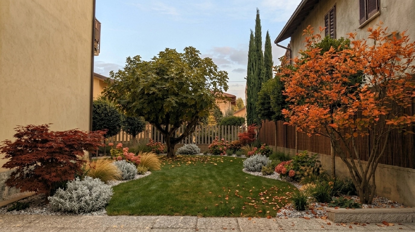 Yard design in no_style style — photo by GenRoom AI