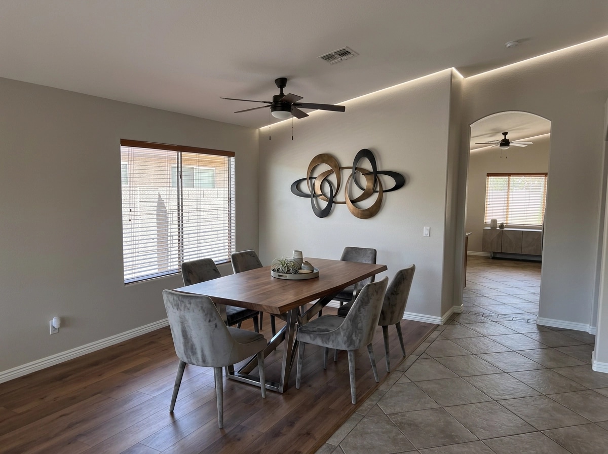 Interior design in Contemporary style — dining_room by GenRoom AI
