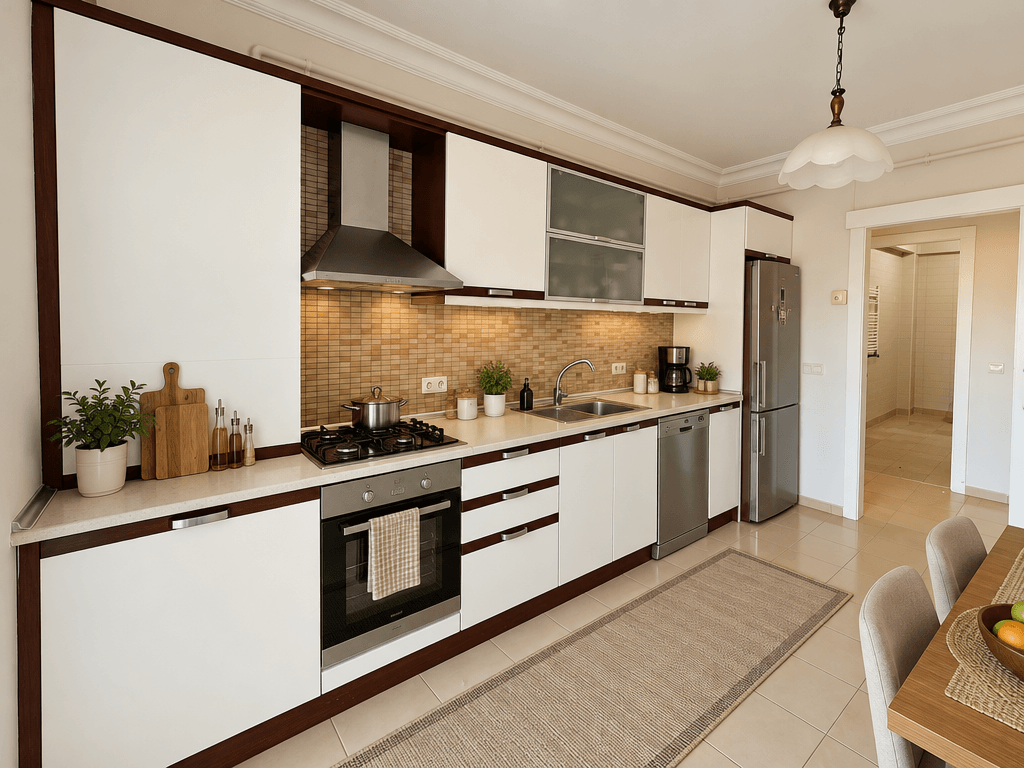 Kitchen interior in no_style style — photo by GenRoom AI