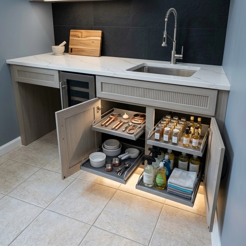 Contemporary Kitchen design — interior photo by GenRoom AI