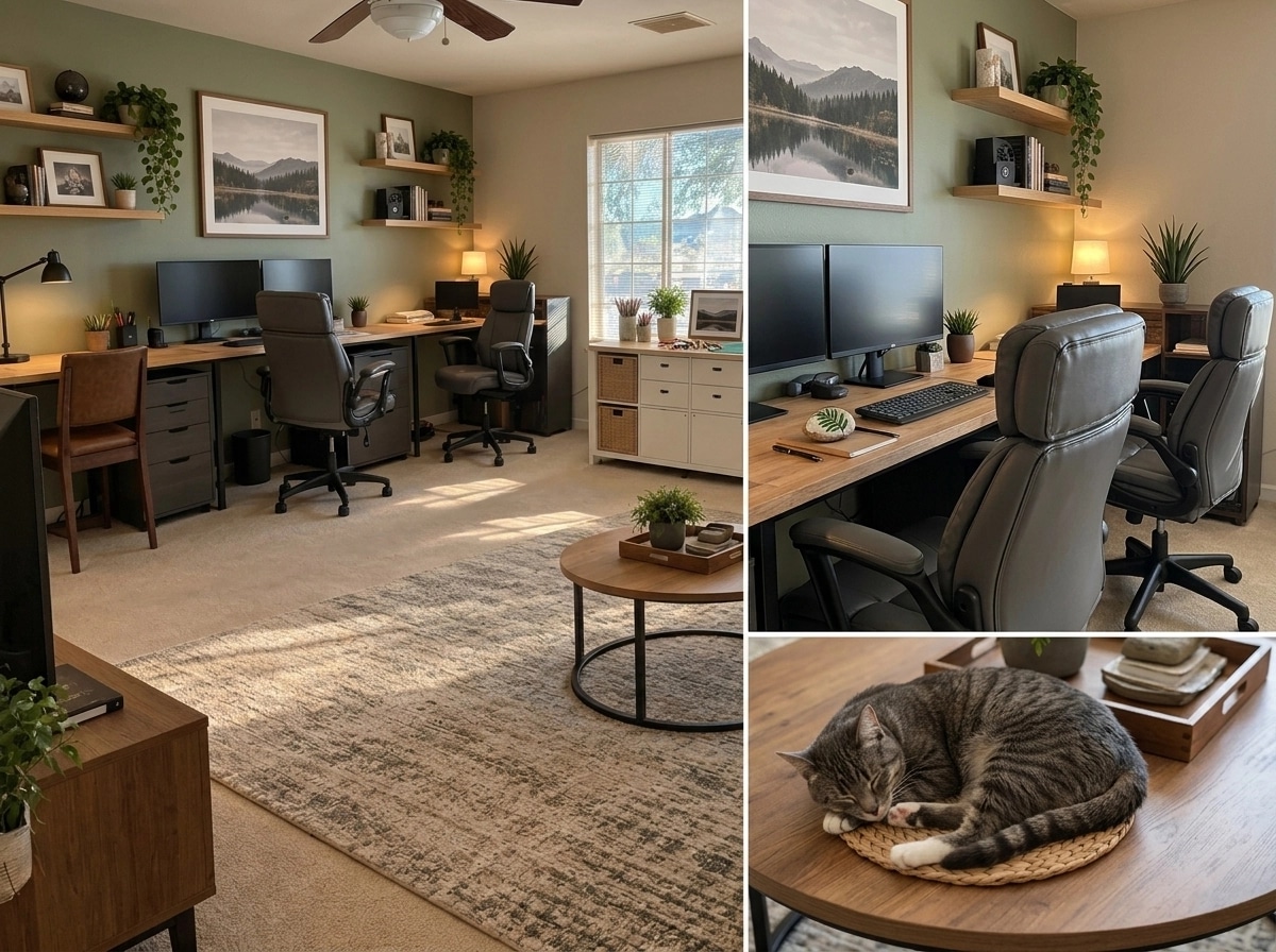 Interior design in Contemporary style — home_office by GenRoom AI