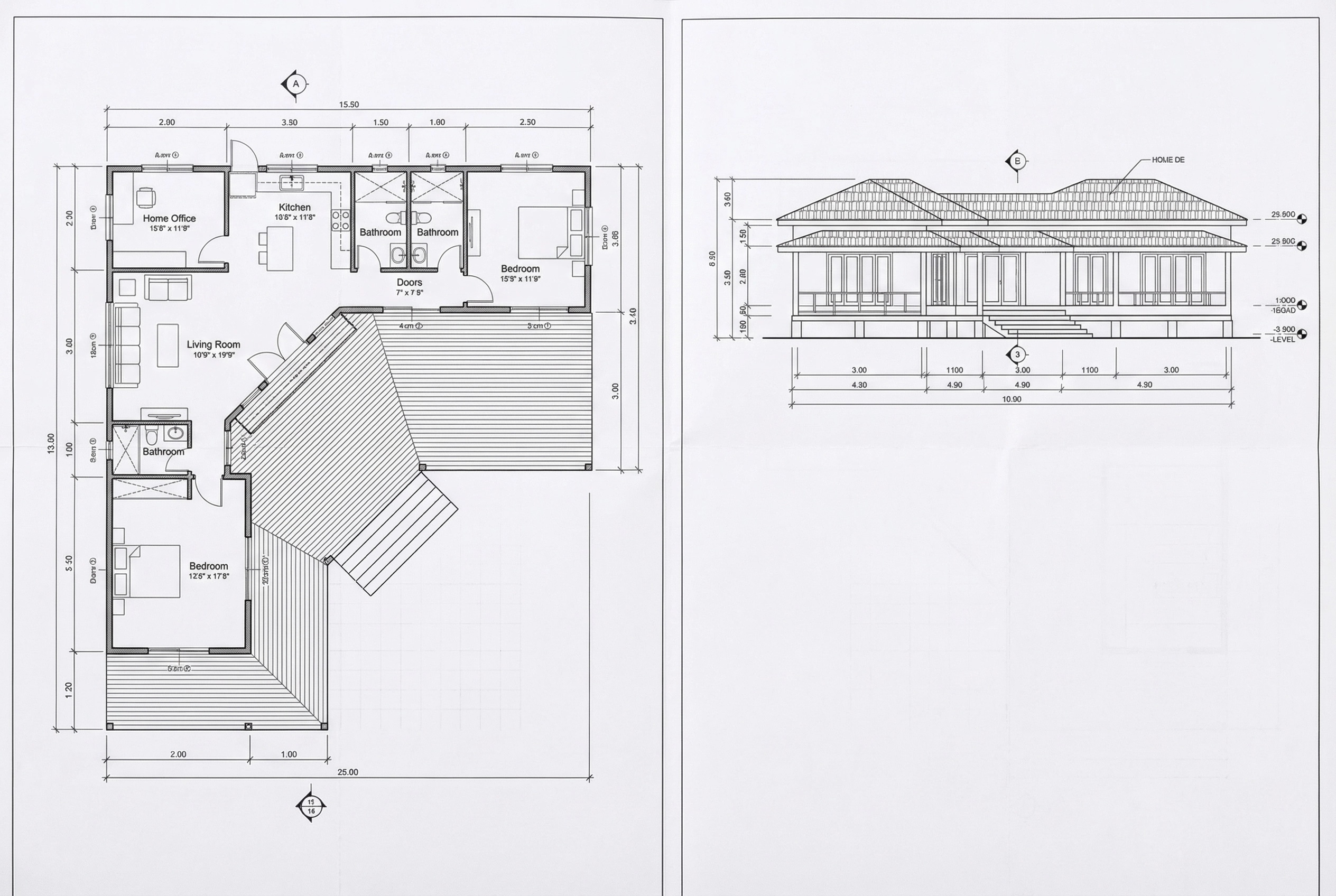 Interior design in Mediterranean style — Office by GenRoom AI