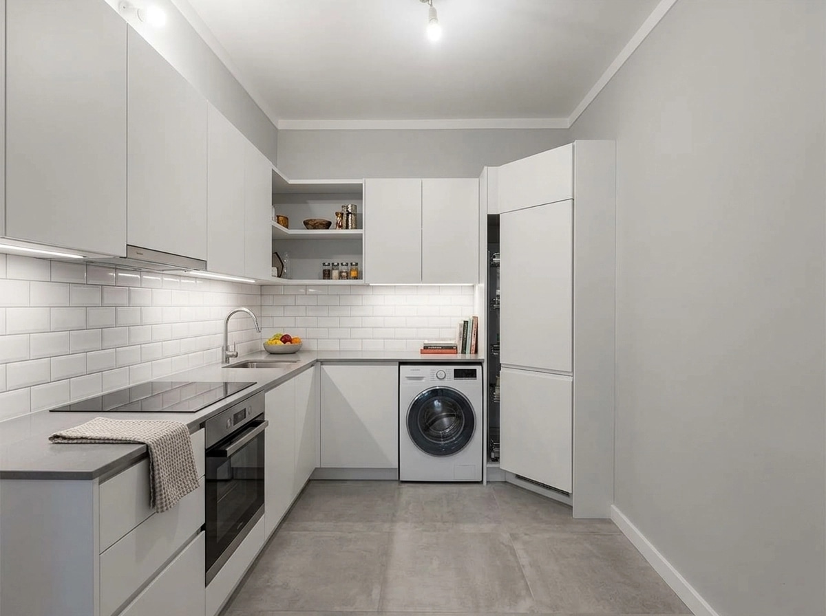 Kitchen interior in no_style style — photo by GenRoom AI