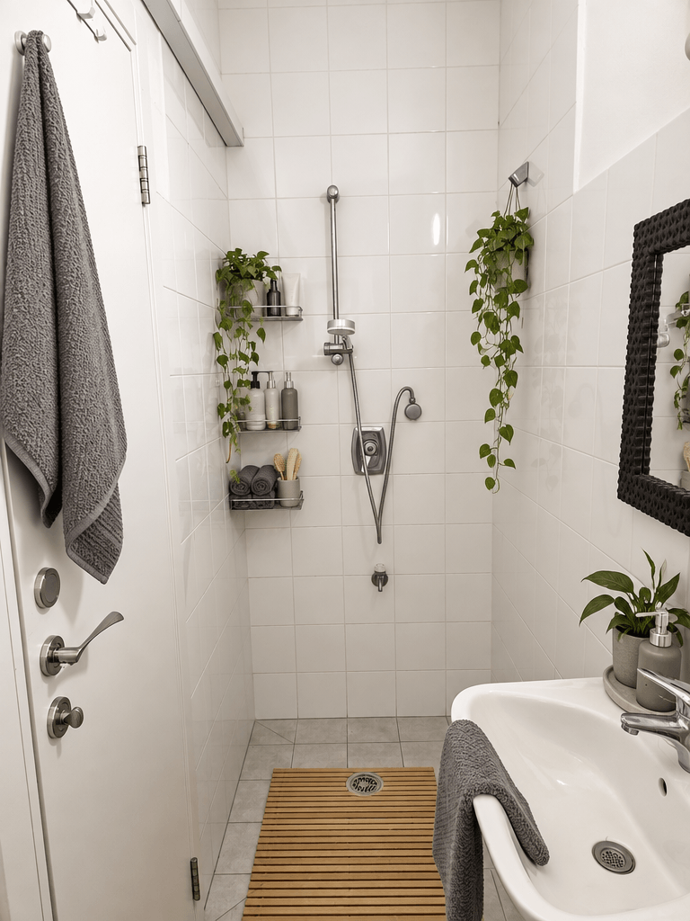 Bathroom interior in Contemporary style — photo by GenRoom AI
