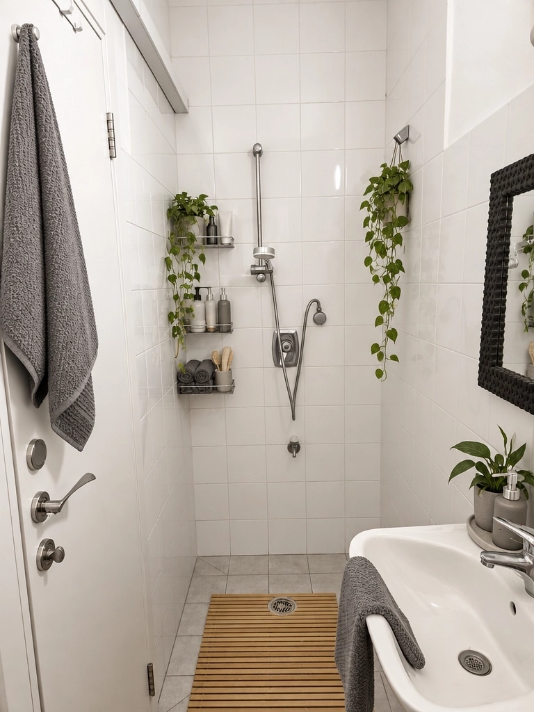Interior design in Contemporary style — Bathroom by GenRoom AI