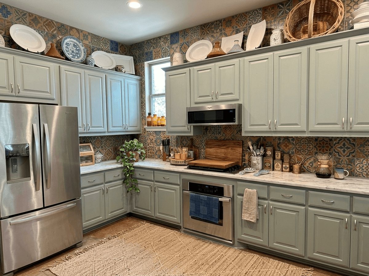 Interior design in Eclectic style — Kitchen by GenRoom AI