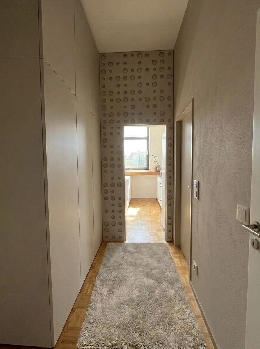 Hallway interior in no_style style — photo by GenRoom AI