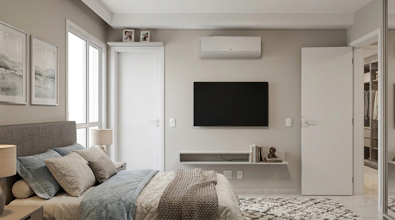 Interior design in Transitional style — Bedroom by GenRoom AI