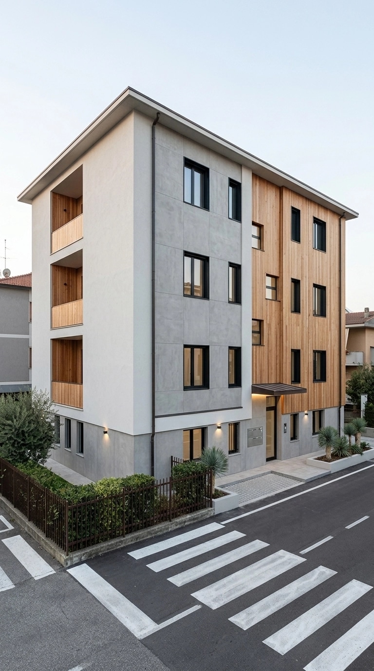 Minimalist Facade Facade design — facade photo by GenRoom AI