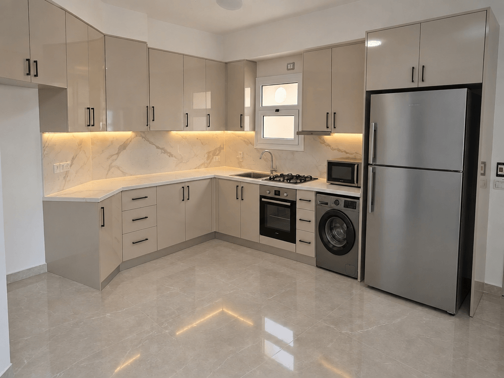Kitchen interior in no_style style — photo by GenRoom AI