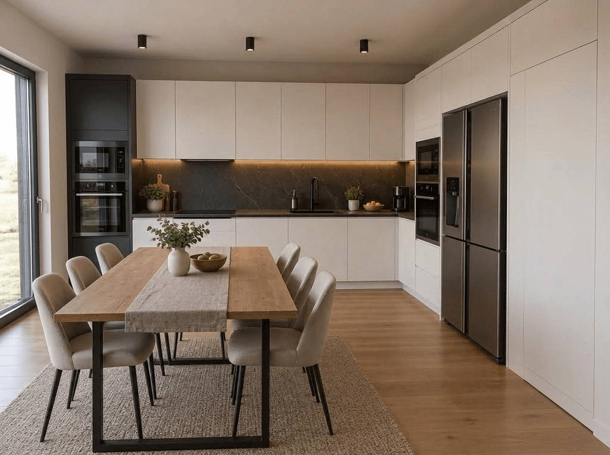 Kitchen interior in no_style style — photo by GenRoom AI