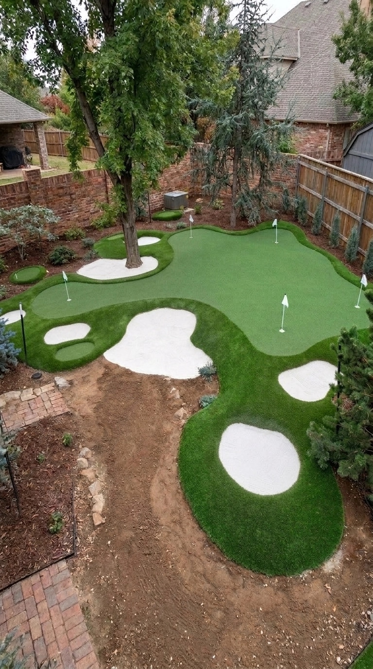 Yard design in no_style style — photo by GenRoom AI