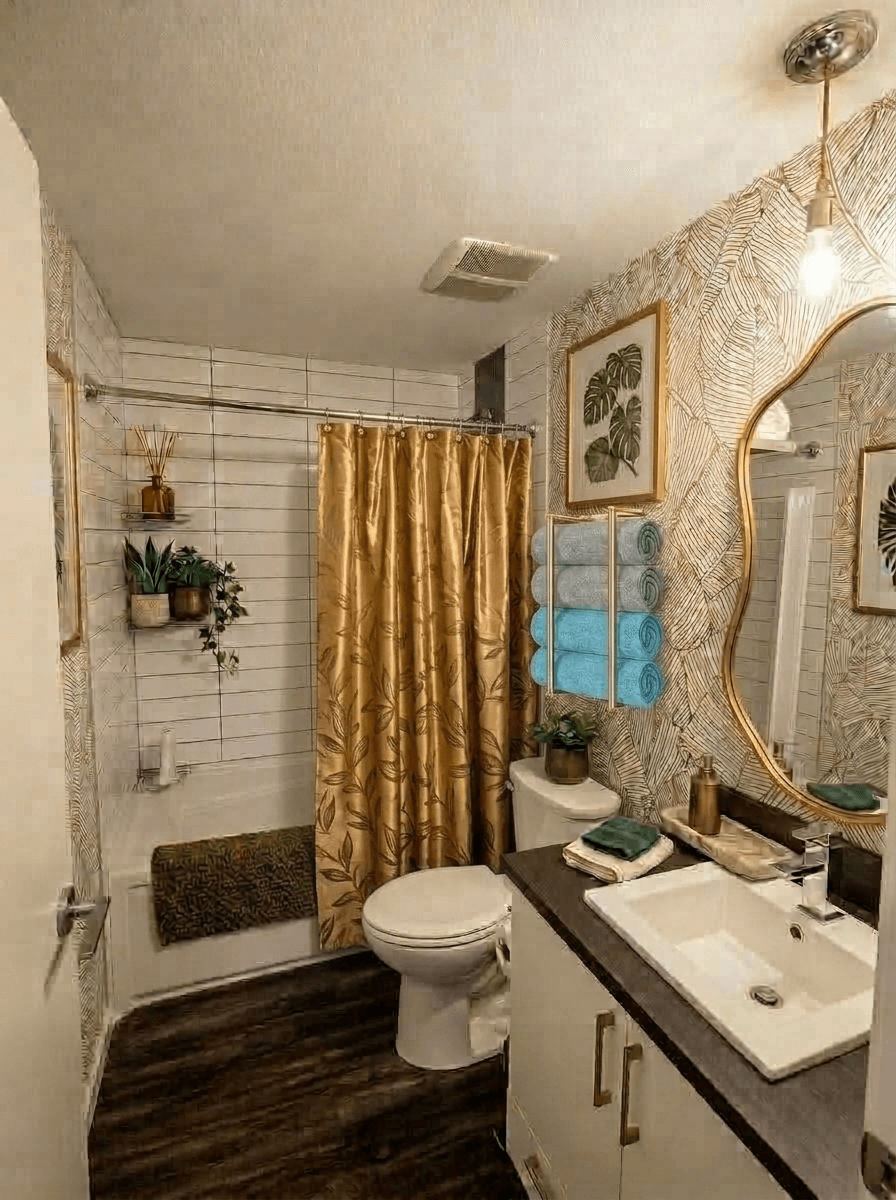 Bathroom interior in no_style style — photo by GenRoom AI