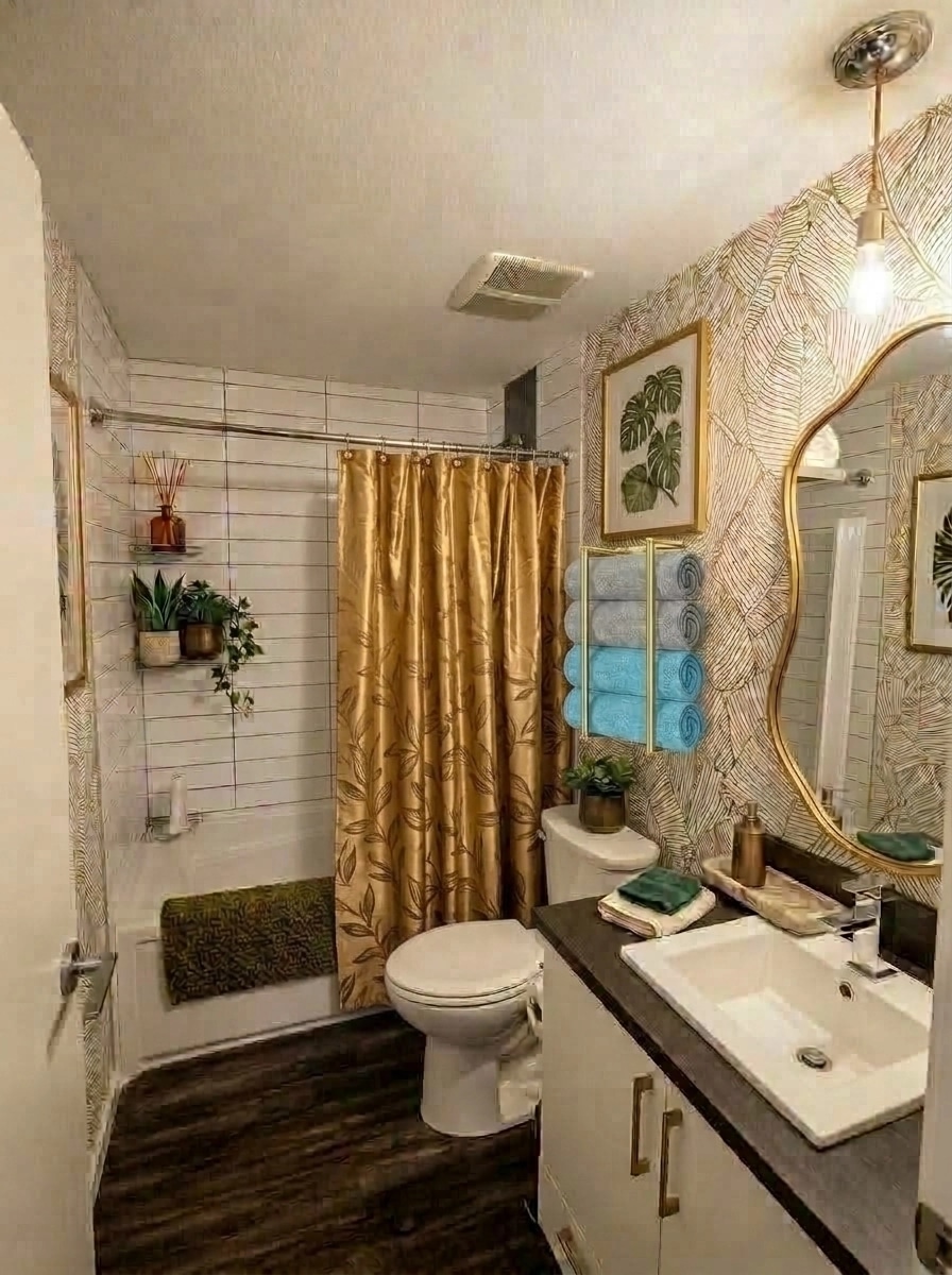 Bathroom interior in no_style style — photo by GenRoom AI