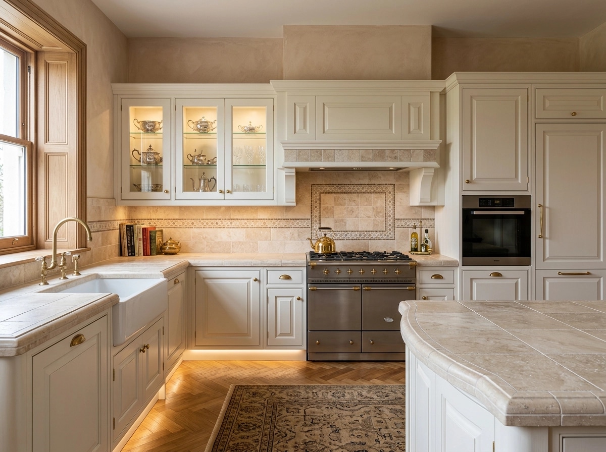 Interior design in Classic style — Kitchen by GenRoom AI