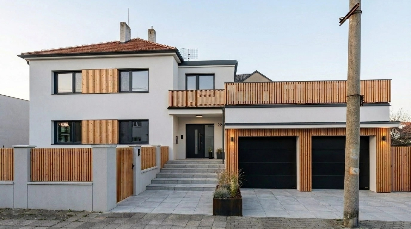 Scandinavian Facade Facade design — facade photo by GenRoom AI