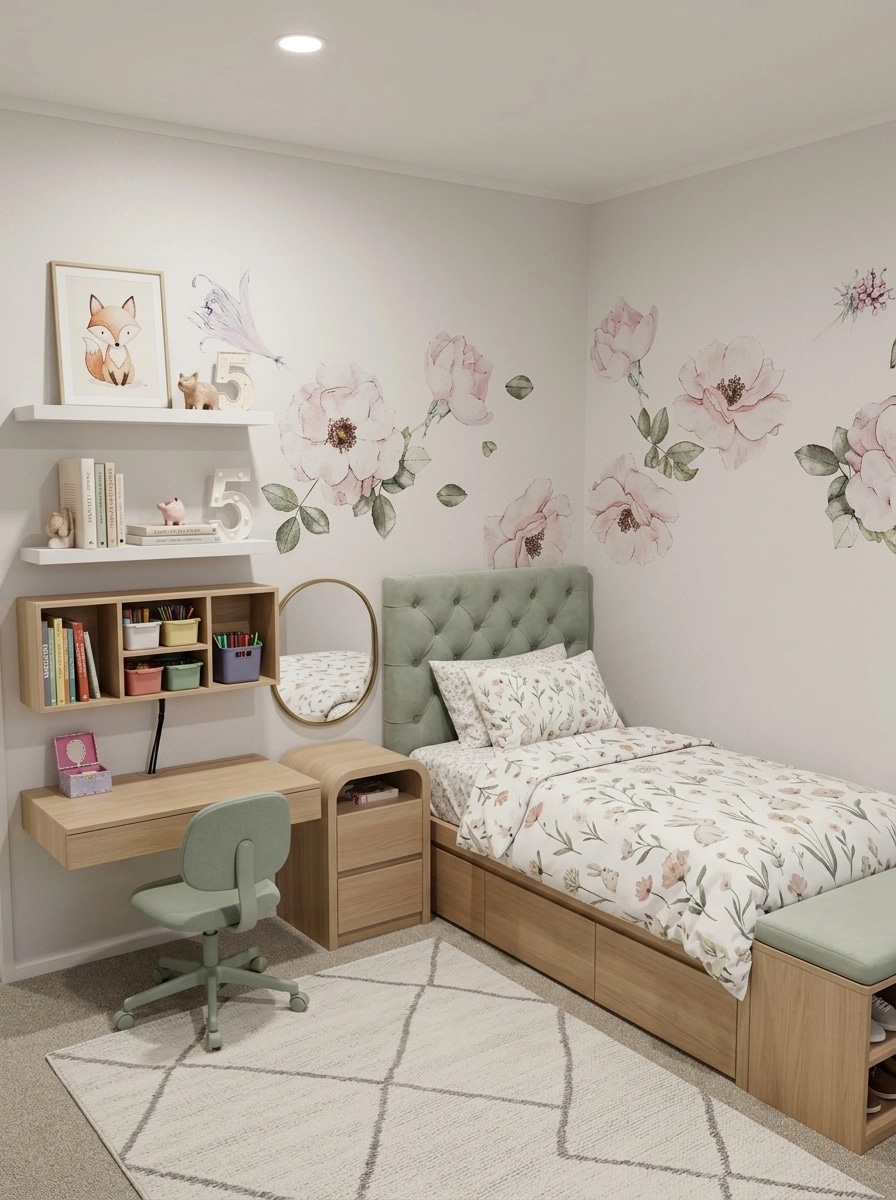 Interior design in Contemporary style — Kids Room by GenRoom AI