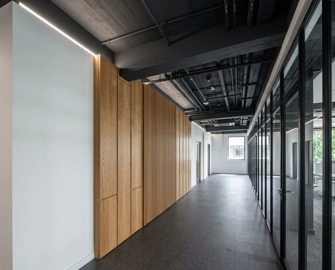 Hallway interior in no_style style — photo by GenRoom AI