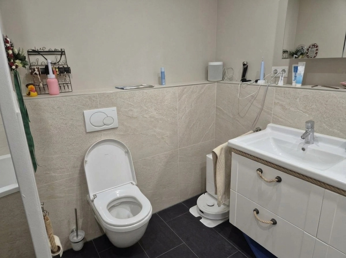 Bathroom interior in no_style style — photo by GenRoom AI