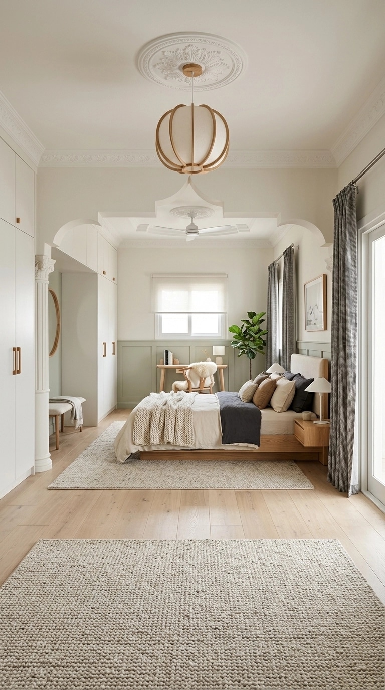Scandinavian Bedroom design — interior photo by GenRoom AI