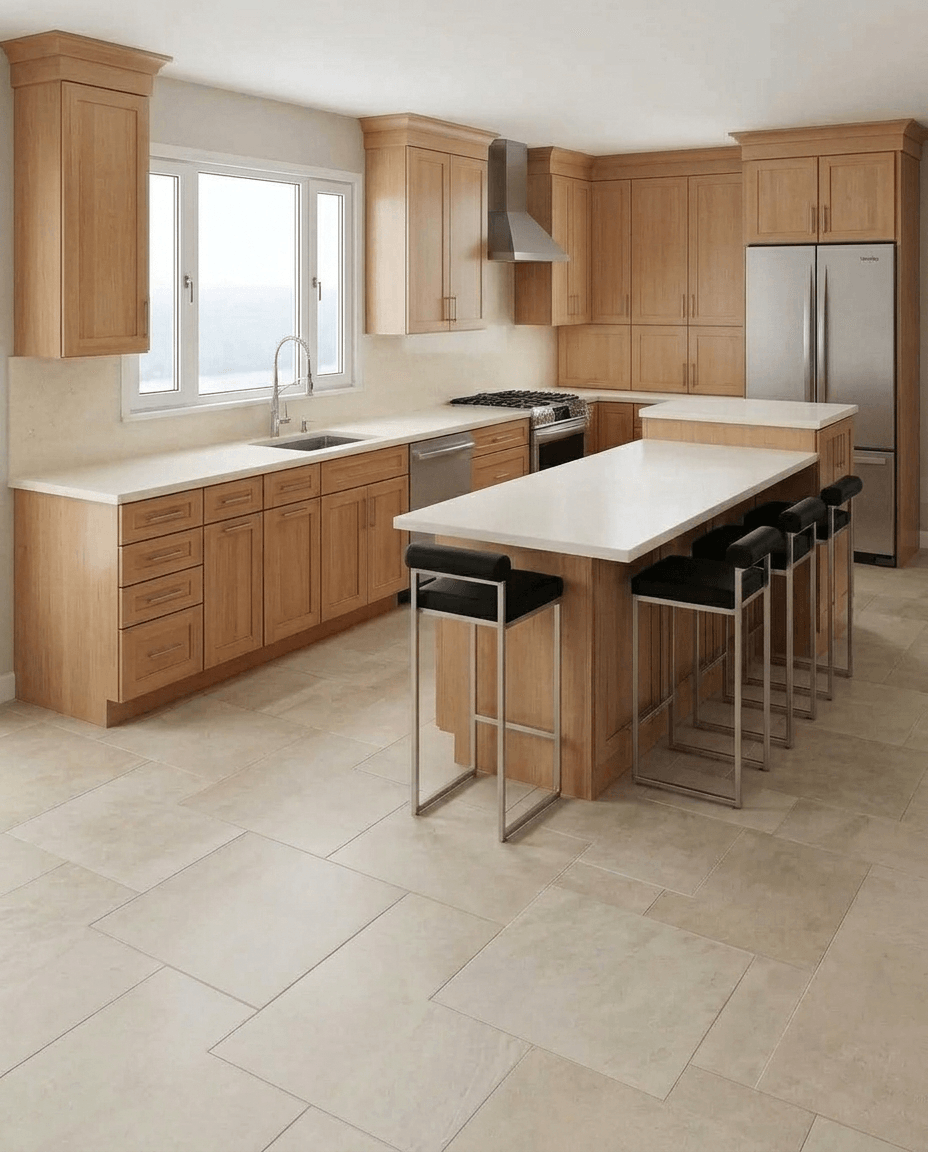 Kitchen interior in no_style style — photo by GenRoom AI