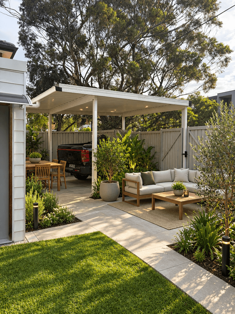 Yard design in no_style style — photo by GenRoom AI