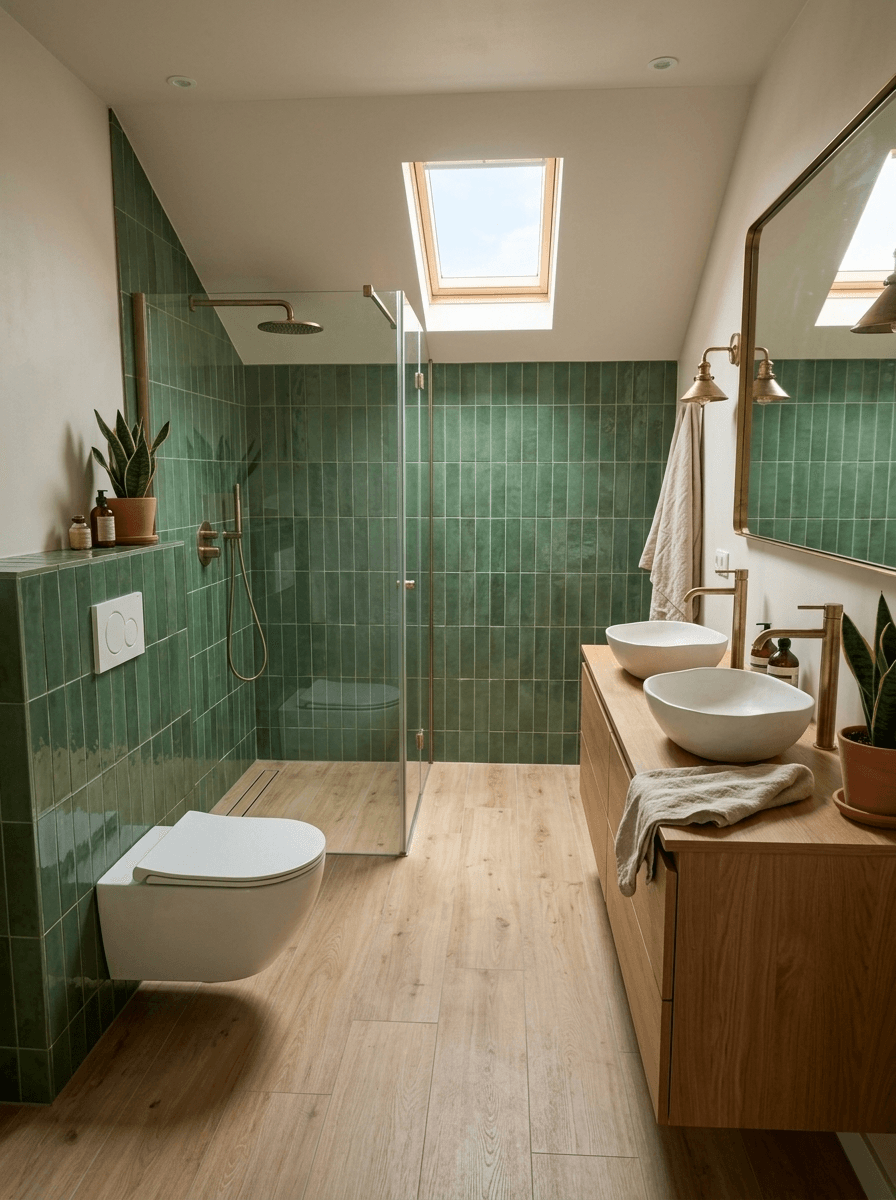 Bathroom interior in no_style style — photo by GenRoom AI