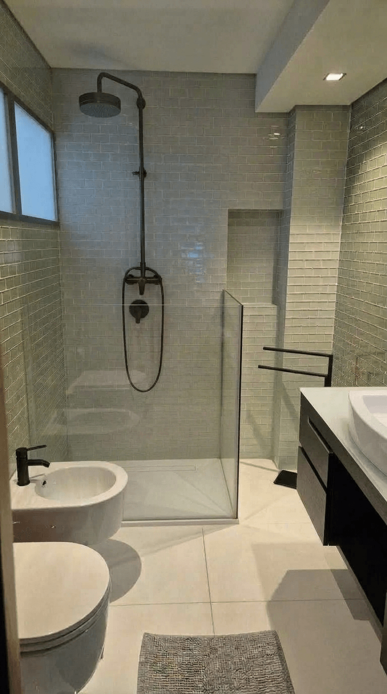 Bathroom interior in no_style style — photo by GenRoom AI