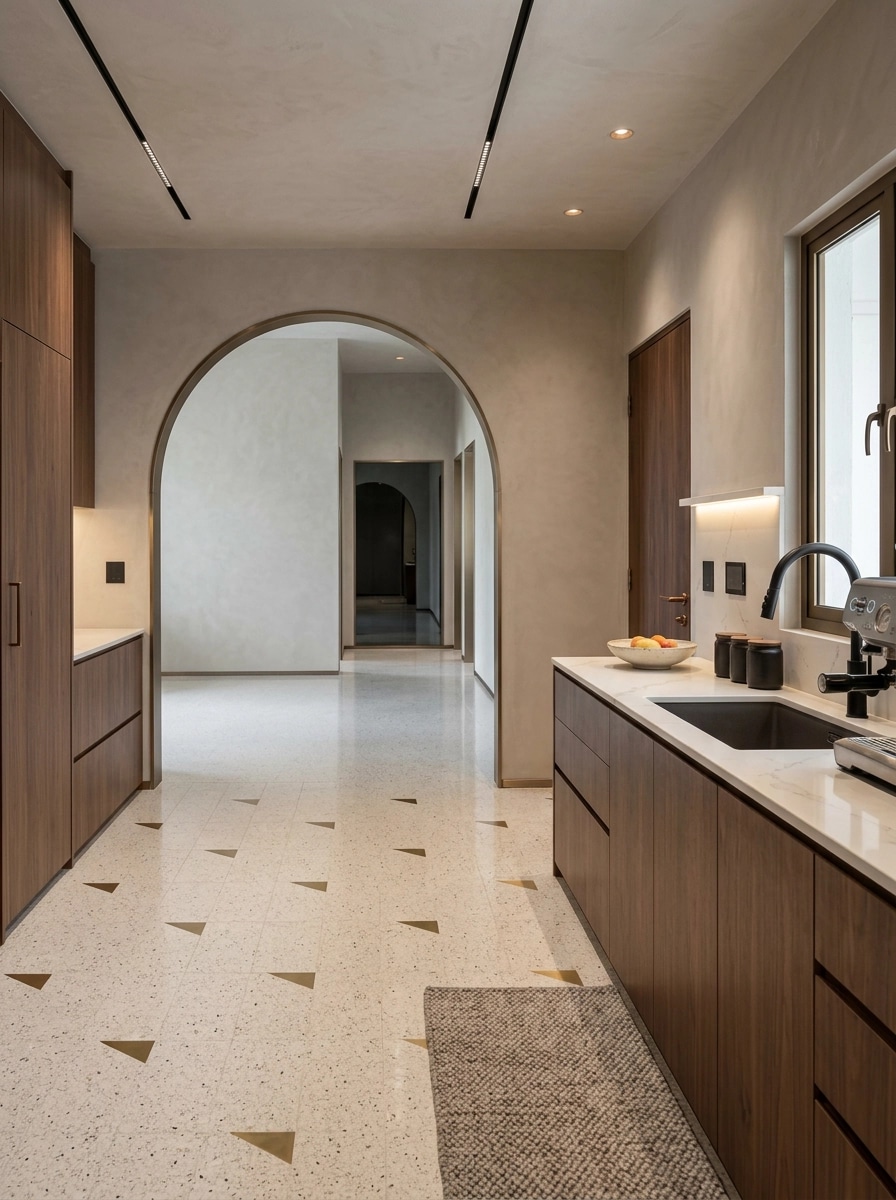 Interior design in Contemporary style — Kitchen by GenRoom AI