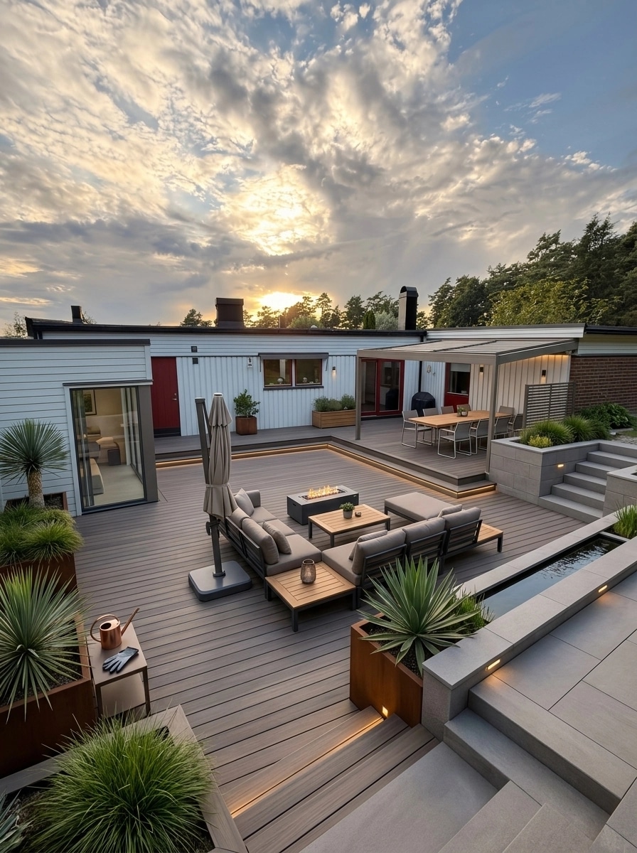 Contemporary Yard Yard design — yard photo by GenRoom AI