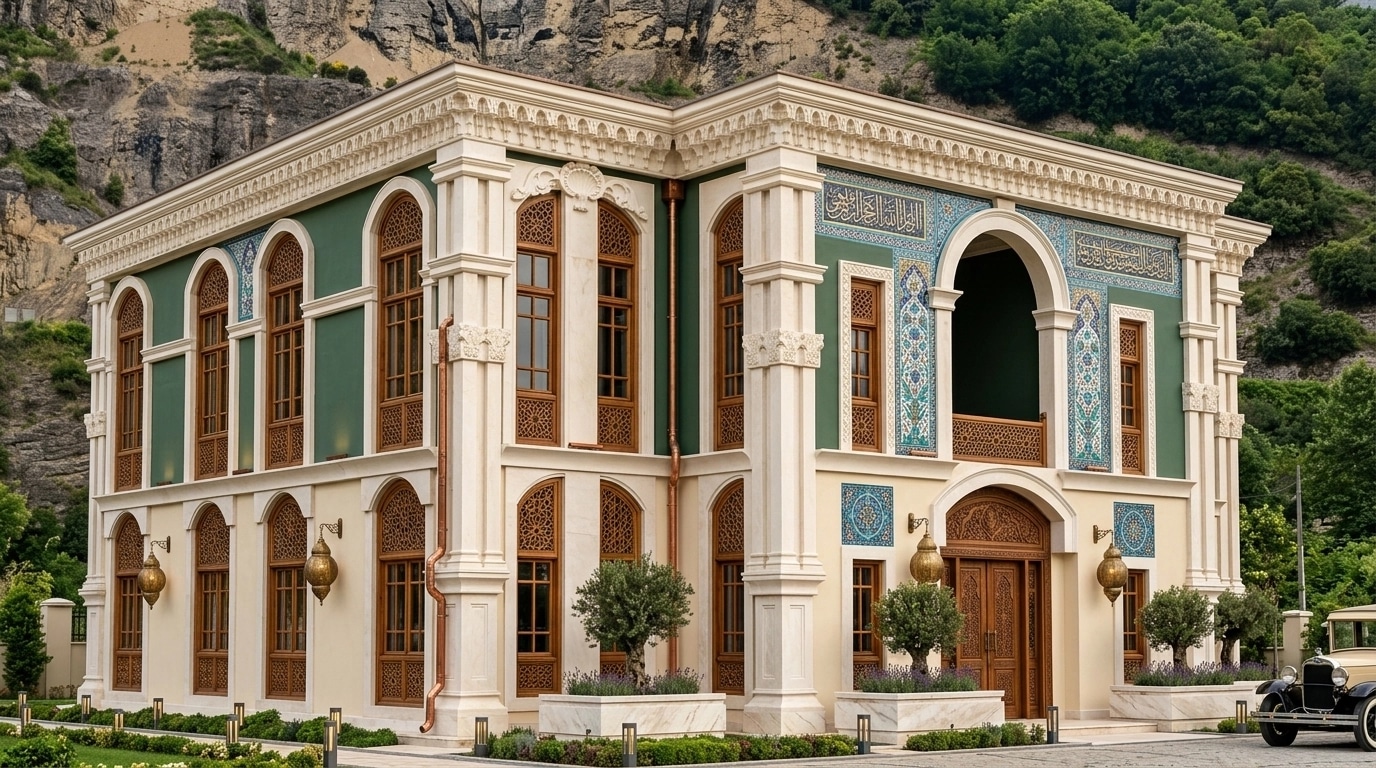 Ottoman Facade Fachada design — facade photo by GenRoom AI