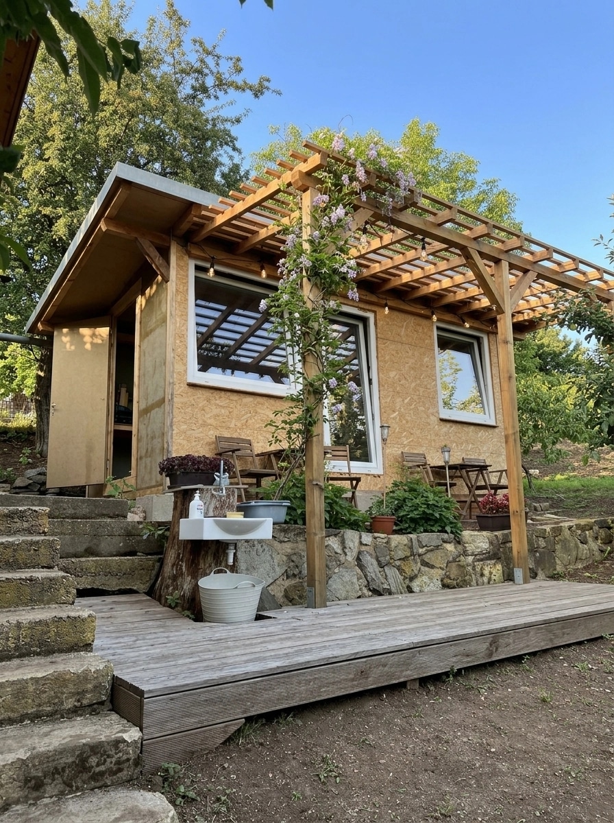 Yard design in no_style style — photo by GenRoom AI