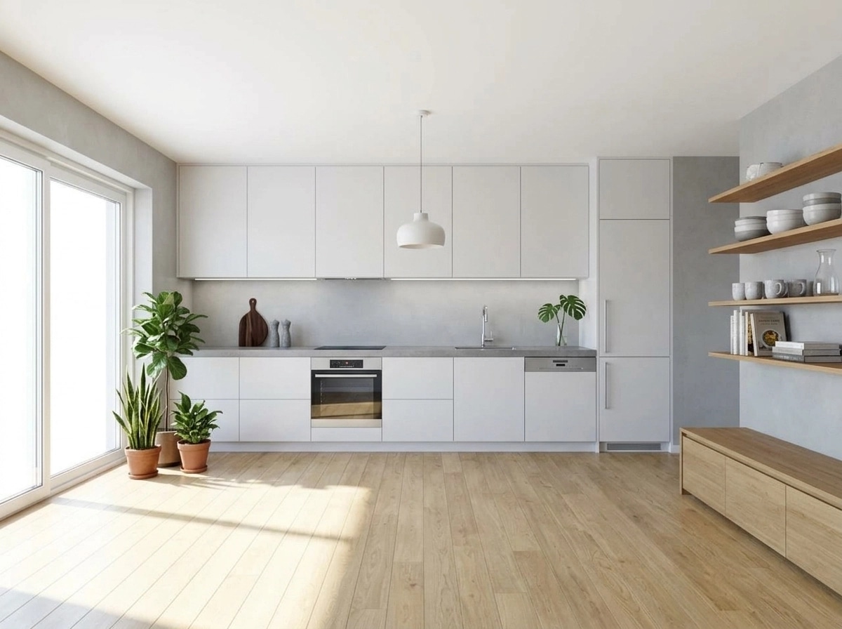 Kitchen interior in no_style style — photo by GenRoom AI