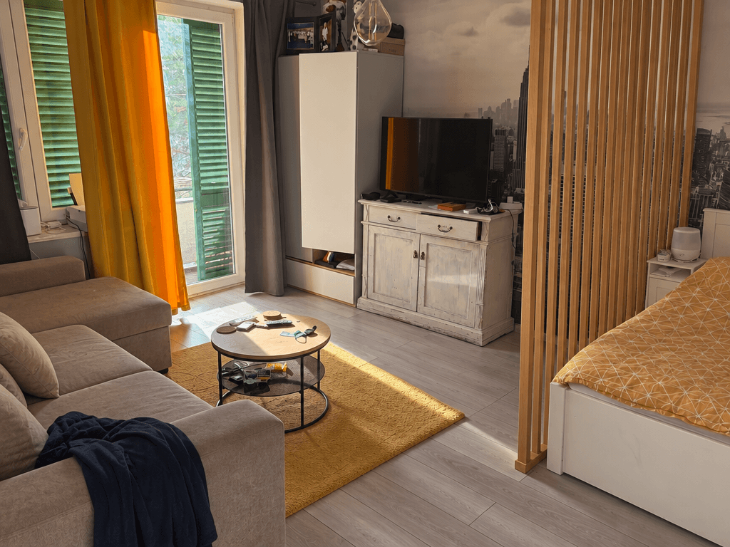 Interior design in Scandinavian style — Living Room by GenRoom AI