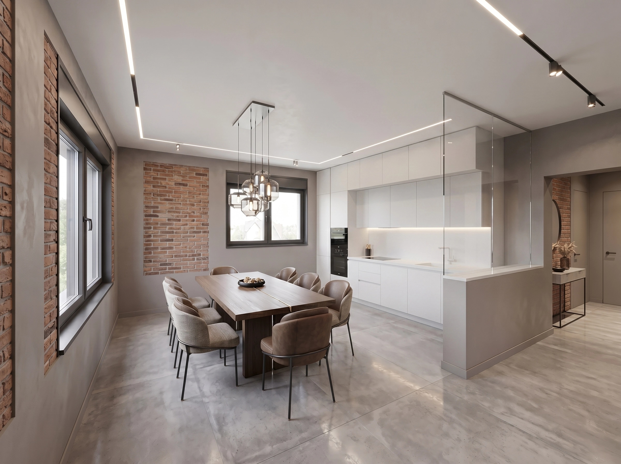 Contemporary Kitchen design — interior photo by GenRoom AI