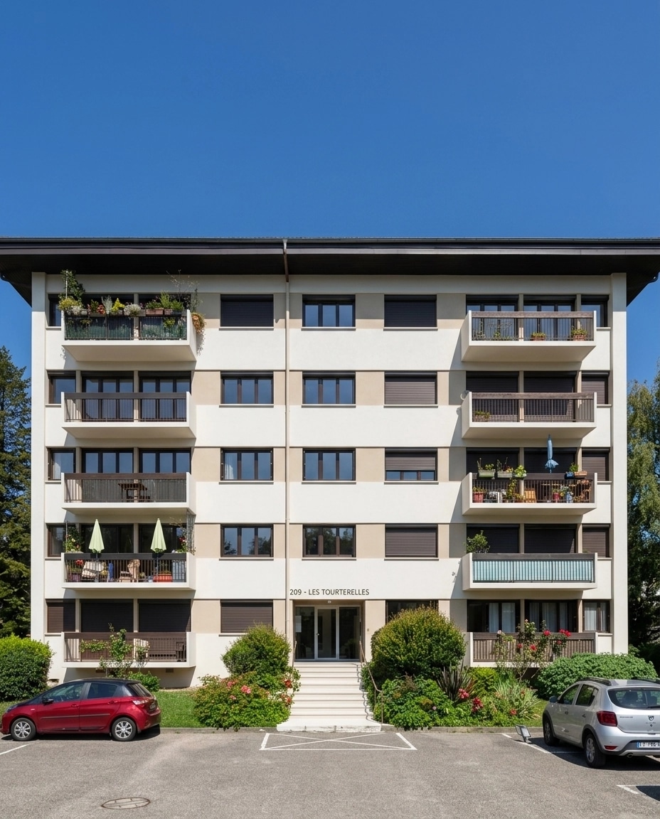 Minimalist Facade Facade design — facade photo by GenRoom AI