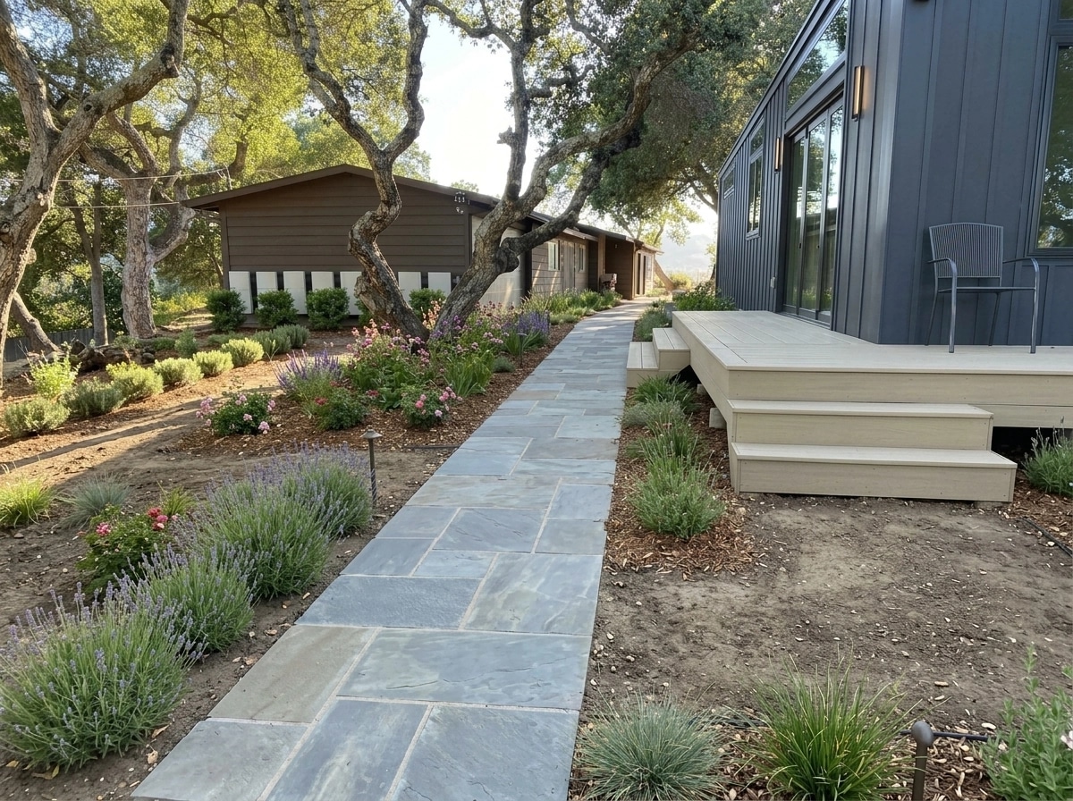 Yard design in no_style style — photo by GenRoom AI