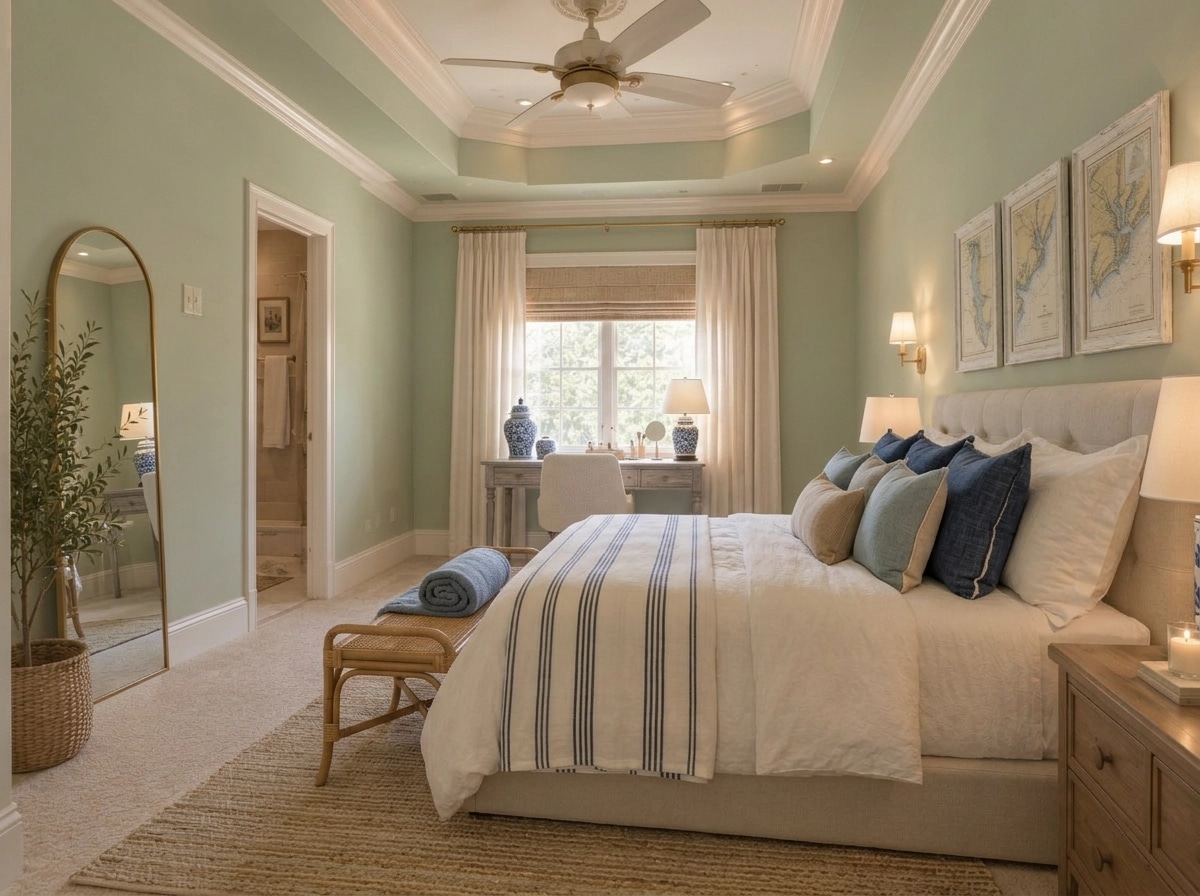 Contemporary Bedroom design — interior photo by GenRoom AI